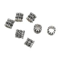 Zinc Alloy Spacer Beads barrel antique silver color plated DIY nickel lead & cadmium free Approx Sold By Bag