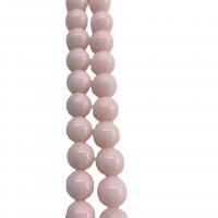 Jade kralen, Mashan Jade, Ronde, gepolijst, DIY & verschillende grootte voor keus, roze, Per verkocht Ca 15.75 inch Strand