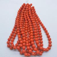 Grânulos de Jade, Mashan Jade, Roda, polido, DIY & tamanho diferente para a escolha, vermelho alaranjado, vendido para Aprox 15.75 inchaltura Strand