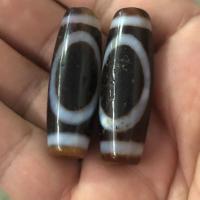 Natural Tibetan Agate Dzi Beads vintage & DIY Sold By PC