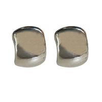 Lo zinco in lega Stud Earring, lega in zinco, placcato, gioielli di moda & per la donna, nessuno, 9x12mm, Venduto da coppia