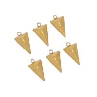 Edelstahl Schmuck Anhänger, 304 Edelstahl, hochwertige plattiert und nie verblassen, DIY, keine, 10x8mm, 5PCs/Tasche, verkauft von Tasche