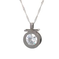 Collana in ottone, per la donna & con strass, colore originale, Lunghezza Appross. 15.75 pollice, Venduto da PC