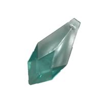 Akril Privjesci, injekcijsko prešanje, možete DIY & faceted, više boja za izbor, 18x39mm, Približno 270računala/Torba, Prodano By Torba