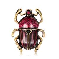 Glazuur broche, Zinc Alloy, gold plated, voor vrouw, meer kleuren voor de keuze, nikkel, lood en cadmium vrij, 21x28mm, Verkocht door PC