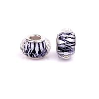 European Resin Beads with Iron Lantern silver color plated DIY Approx Sold By Bag