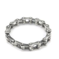 Stainless Steel Jewelry Bracelet 304 Stainless Steel Square polished for man original color Length Approx 8.5 Inch Sold By Lot