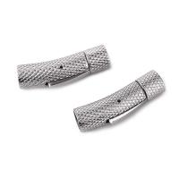 Edelstahl Bajonettverschluss, 304 Edelstahl, DIY, keine, 30mm, Bohrung:ca. 6mm, 10PCs/Menge, verkauft von Menge