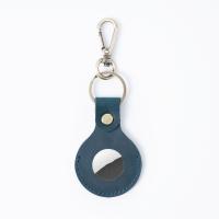 Fuldnarvet koskind læder Key Chain, med Jern, Unisex, flere farver til valg, 80x53mm, Solgt af PC