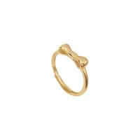 Messing ringen, gold plated, Verstelbare & voor vrouw, Verkocht door PC