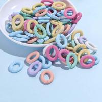 Acryl Linking Ring, DIY, meer kleuren voor de keuze, 21x25mm, 100pC's/Bag, Verkocht door Bag