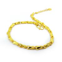 Messing Armbanden, met 3cm extender keten, Vis, gold plated, mode sieraden & voor vrouw, gouden, nikkel, lood en cadmium vrij, Lengte 20 cm, Verkocht door PC