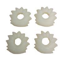 resina Pingente, esculpidas, DIY, branco, 37mm, Aprox 200PCs/Bag, vendido por Bag