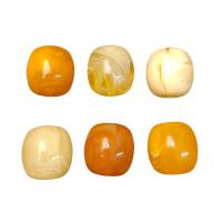 Acrylic Jewelry Beads barrel epoxy gel imitation beeswax & DIY Approx Sold By Bag