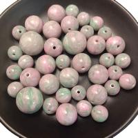 Resin Jewelry Beads Round epoxy gel DIY mixed colors Sold By Bag