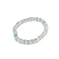 Bracelets de cristal, Carré, fait à la main, pour femme, Longueur 7.1 pouce, Vendu par PC