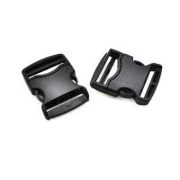 Plastic Release Buckle DIY black Sold By PC