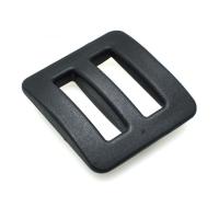 Plastic Bag Adjust Buckle DIY black Sold By PC