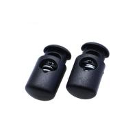 plastica Primavera Stopper fibbia, DIY, nero, 20.50x10x8mm, Foro:Appross. 6x4mm, Venduto da PC