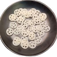 resina colgante, Lotus Root, Tallado, Bricolaje & hueco, Blanco, 16mm, aproximado 500PCs/Bolsa, Vendido por Bolsa