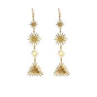 Zinc Alloy Drop Earrings plated fashion jewelry & for woman Sold By Pair