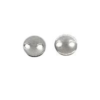 Connettore in acciaio inox, 304 acciaio inox, Cerchio piatto, lucido, DIY & stili diversi per la scelta & 1/1 anello del connettore, nessuno, Appross. 50PC/borsa, Venduto da borsa