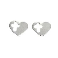 Stainless Steel Heart Pendants 304 Stainless Steel polished Unisex & hollow Approx Sold By Bag