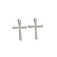 Stainless Steel Cross Pendants 304 Stainless Steel polished Unisex & 1/1 loop Approx Sold By Bag