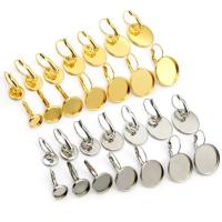 Rustfrit stål Håndtag Back Earring Component, 316L Stainless Steel, du kan DIY & forskellig størrelse for valg, flere farver til valg, Solgt af PC