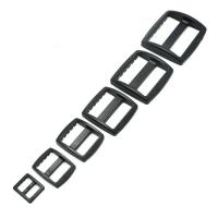 Plastic Bag Adjust Buckle DIY black Sold By PC