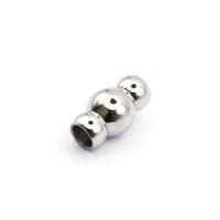 Titanium Steel Magnetic Clasp plated original color Sold By Lot