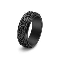 Edelstahl Ringe, 304 Edelstahl, unisex & verschiedene Größen vorhanden, keine, 8mm, Größe:6-12, verkauft von PC