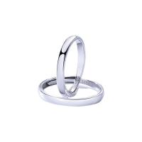 Couple Finger Rings Thailand Sterling Silver silver color plated Adjustable & open Sold By Lot