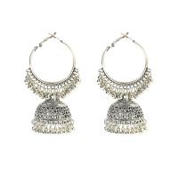 Fashion Fringe Oorbellen, Zinc Alloy, plated, mode sieraden & voor vrouw, meer kleuren voor de keuze, 80x38mm, Verkocht door pair