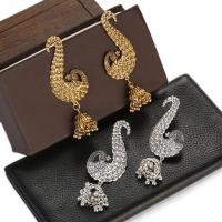 Fashion Fringe Oorbellen, Zinc Alloy, plated, mode sieraden & voor vrouw, meer kleuren voor de keuze, 32x87mm, Verkocht door pair