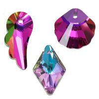 Crystal Pendants plated DIY  10*20mmu300116mmu300112*19mm 12/Bag Sold By Bag