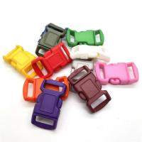 plástico Bolsa de bloqueio Buckle, DIY, Mais cores pare escolha, 28.50x15.10x6mm, vendido por PC