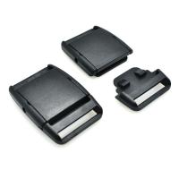 Plastic Release Buckle DIY black Sold By PC