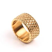 Titanium Steel Finger Ring plated & for man Sold By PC