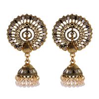 Fashion Fringe Earrings Zinc Alloy with ABS Plastic Pearl plated fashion jewelry & for woman & enamel Sold By Pair