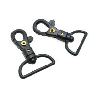 Plastic Bag Snap Hook Buckle DIY black Sold By PC