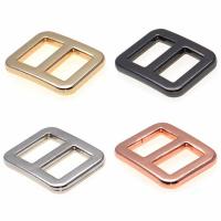 Zinc Alloy Bag Adjust Buckle plated DIY nickel lead & cadmium free Sold By PC