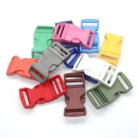 Plast Bag Förregling Buckle, DIY, fler färger för val, 66.50x31mm, Säljs av PC