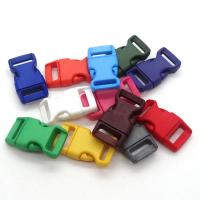 plástico Bolsa de bloqueio Buckle, DIY, Mais cores pare escolha, 40.40x23x9.30mm, Diametro interno:Aprox 16mm, vendido por PC