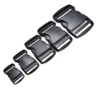 Plastic Release Buckle DIY black Sold By PC