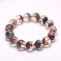 Quartz Bracelets Phantom Quartz Round Unisex Sold Per Approx 6-7.5 Inch Strand