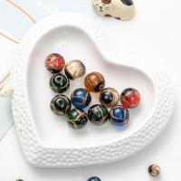 Χάντρες Lampwork, Γυάλινα, DIY & διαφορετικό μέγεθος για την επιλογή & διαφορετικά στυλ για την επιλογή, περισσότερα χρώματα για την επιλογή, Sold Με PC