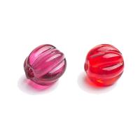 Handgemaakte Lampwork Beads, Pompoen, DIY & verschillende grootte voor keus, meer kleuren voor de keuze, Verkocht door PC