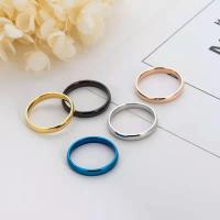 Titanium Steel Finger Ring plated Unisex Sold By Lot