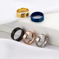 Titanium Steel Finger Ring plated Unisex Sold By Lot